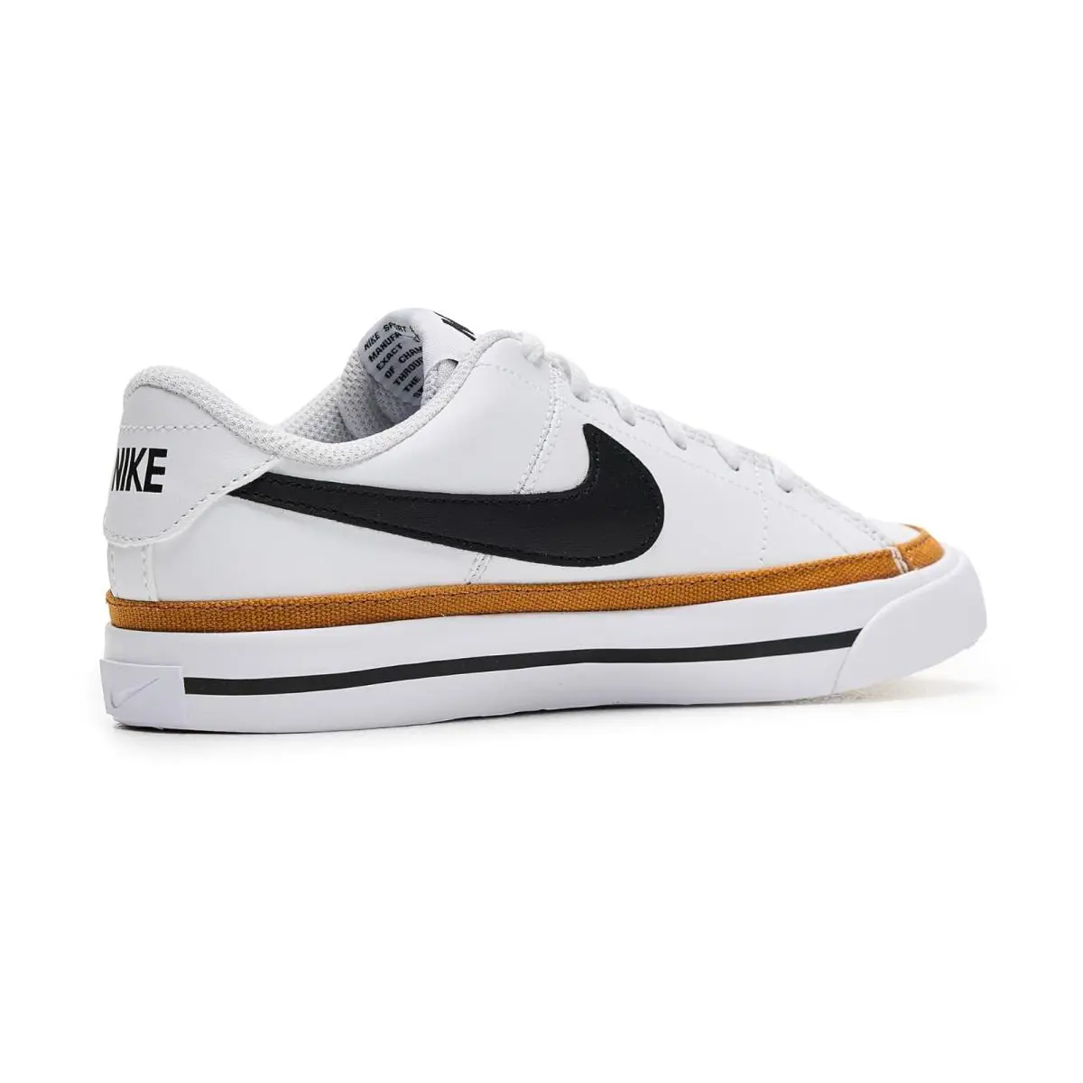 Nike shoes  - Black/White/Gum Light Brown 15