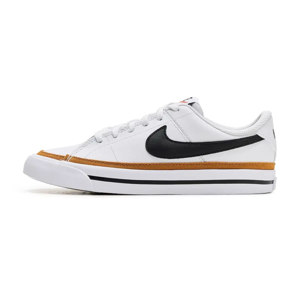 Nike shoes  - Black/White/Gum Light Brown 16