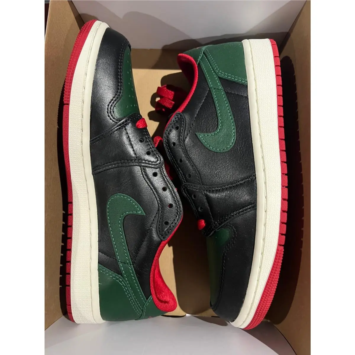 Nike shoes - CZ0775036 - cz0775 036 - BLACK/GREEN-VARSITY RED 6