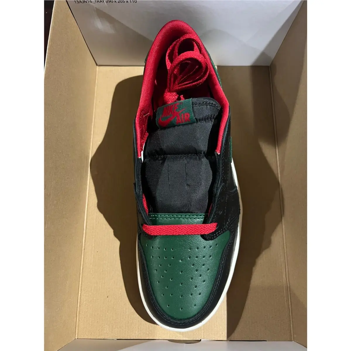Nike shoes - CZ0775036 - cz0775 036 - BLACK/GREEN-VARSITY RED 9