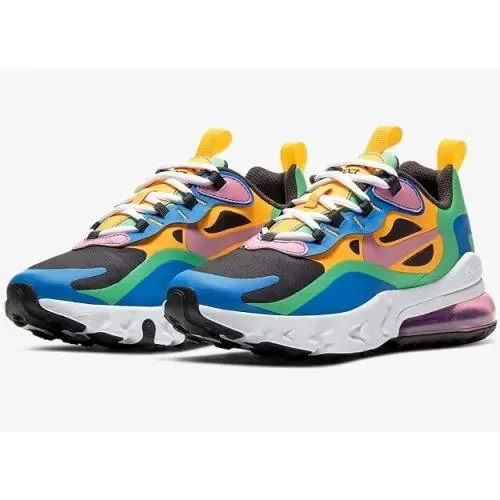 Nike Air Max 270 React GS Big Kids Casual Running Shoes CU4668-001