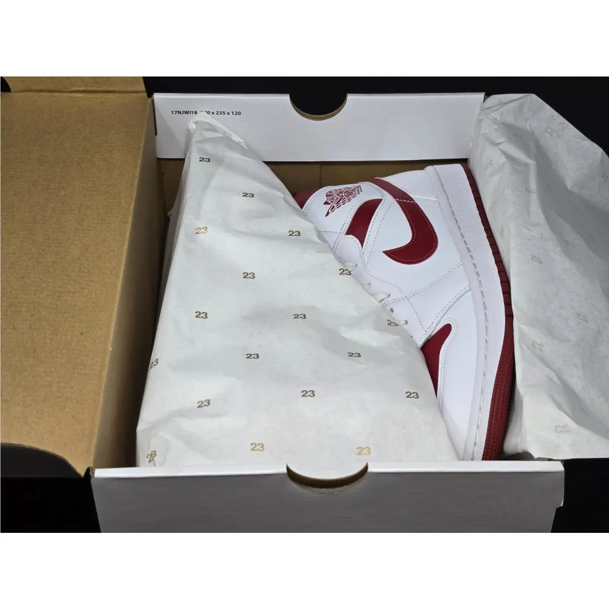 Nike shoes - Air Jordan 1 Mid - Air Mid - BQ6472-161 - Red 8