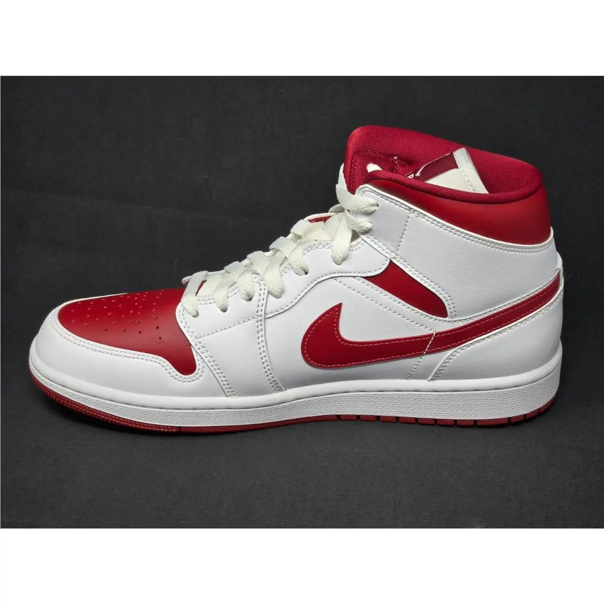 Nike shoes - Air Jordan 1 Mid - Air Mid - BQ6472-161 - Red 0