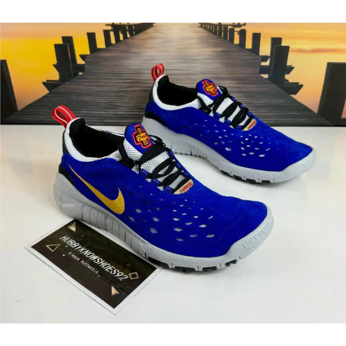 Nike shoes - Nike Free Run Trail - Free Run Trail - CW5814-401 - Blue 0