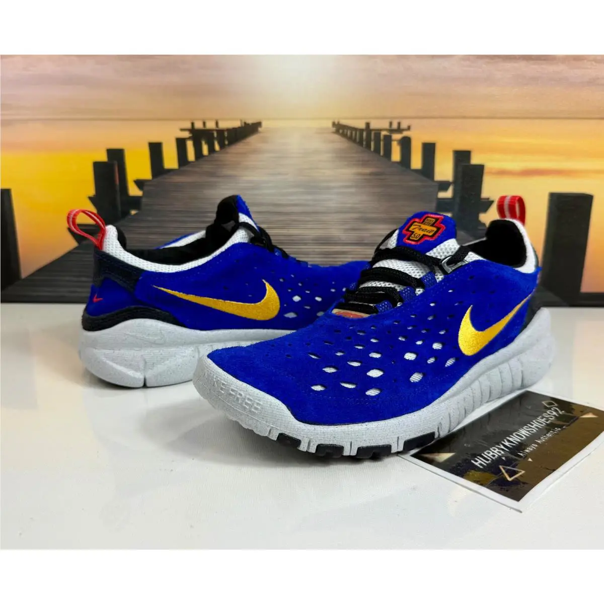 Nike shoes - Nike Free Run Trail - Free Run Trail - CW5814-401 - Blue 1