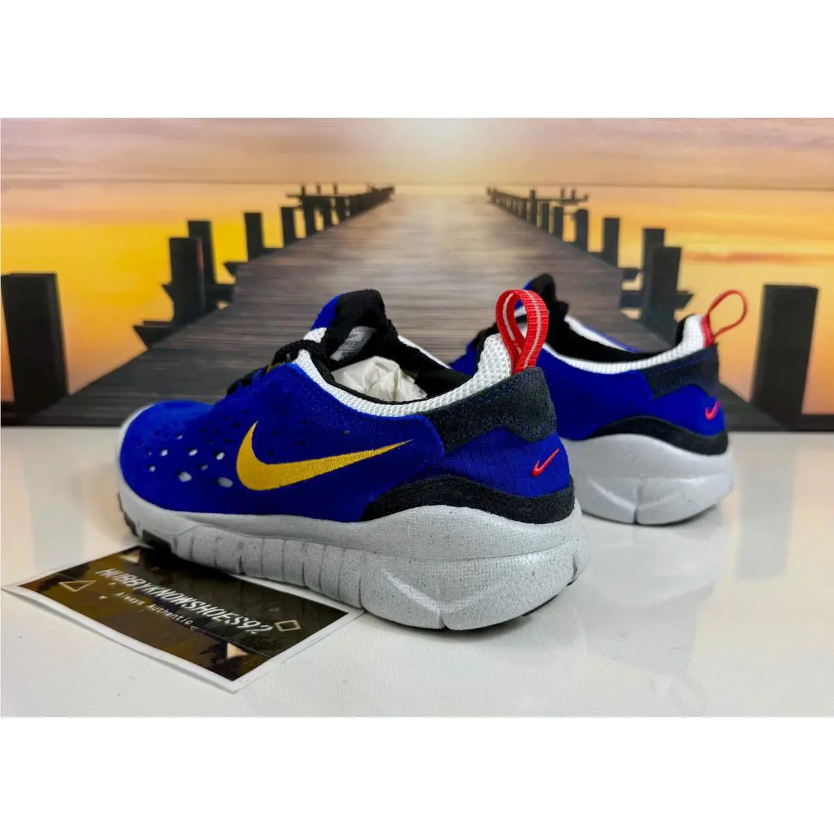 Nike shoes - Nike Free Run Trail - Free Run Trail - CW5814-401 - Blue 3