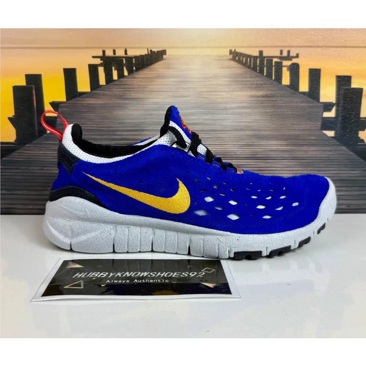 Nike shoes - Nike Free Run Trail - Free Run Trail - CW5814-401 - Blue 5