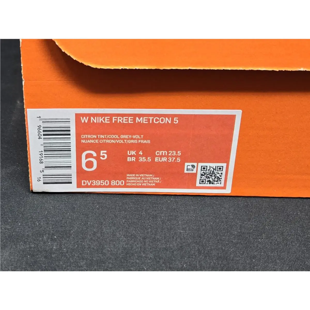 Nike shoes - Nike Free Metcon - Free Metcon - DV3950-800 - Yellow 9