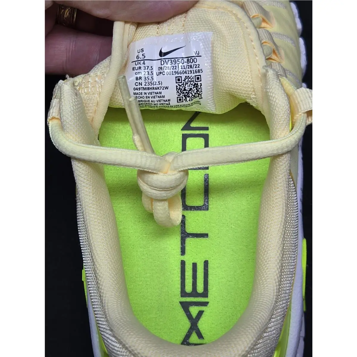 Nike shoes - Nike Free Metcon - Free Metcon - DV3950-800 - Yellow 4