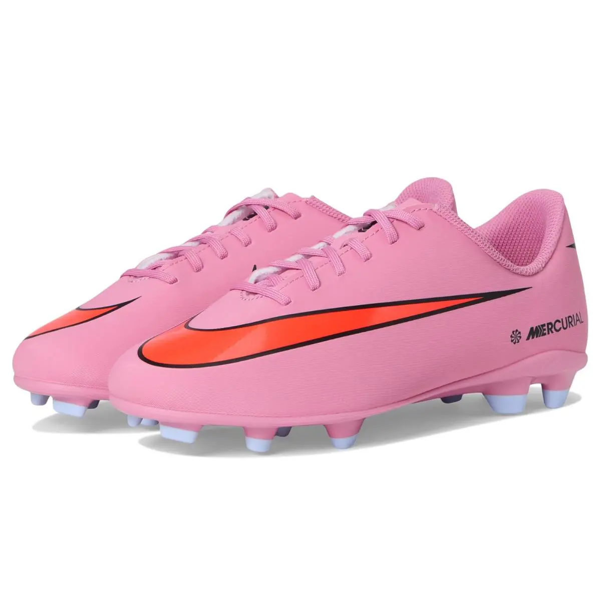 Children Unisex Shoes Nike Kids Jr. Mercurial Vapor 16 Club Little Kid/big Kid - Magic Flamingo/Black/Total Crimson