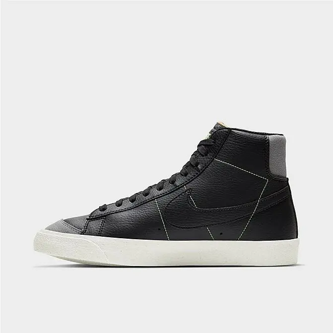 Nike shoes - Nike Blazer 77 - Blazer - BLACK - SMOKE GREY - ELECTRIC GREEN 0