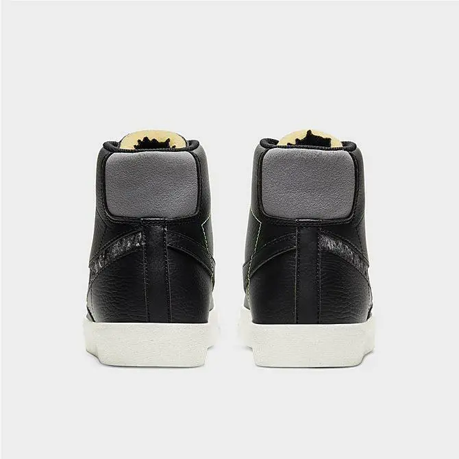 Nike shoes - Nike Blazer 77 - Blazer - BLACK - SMOKE GREY - ELECTRIC GREEN 3