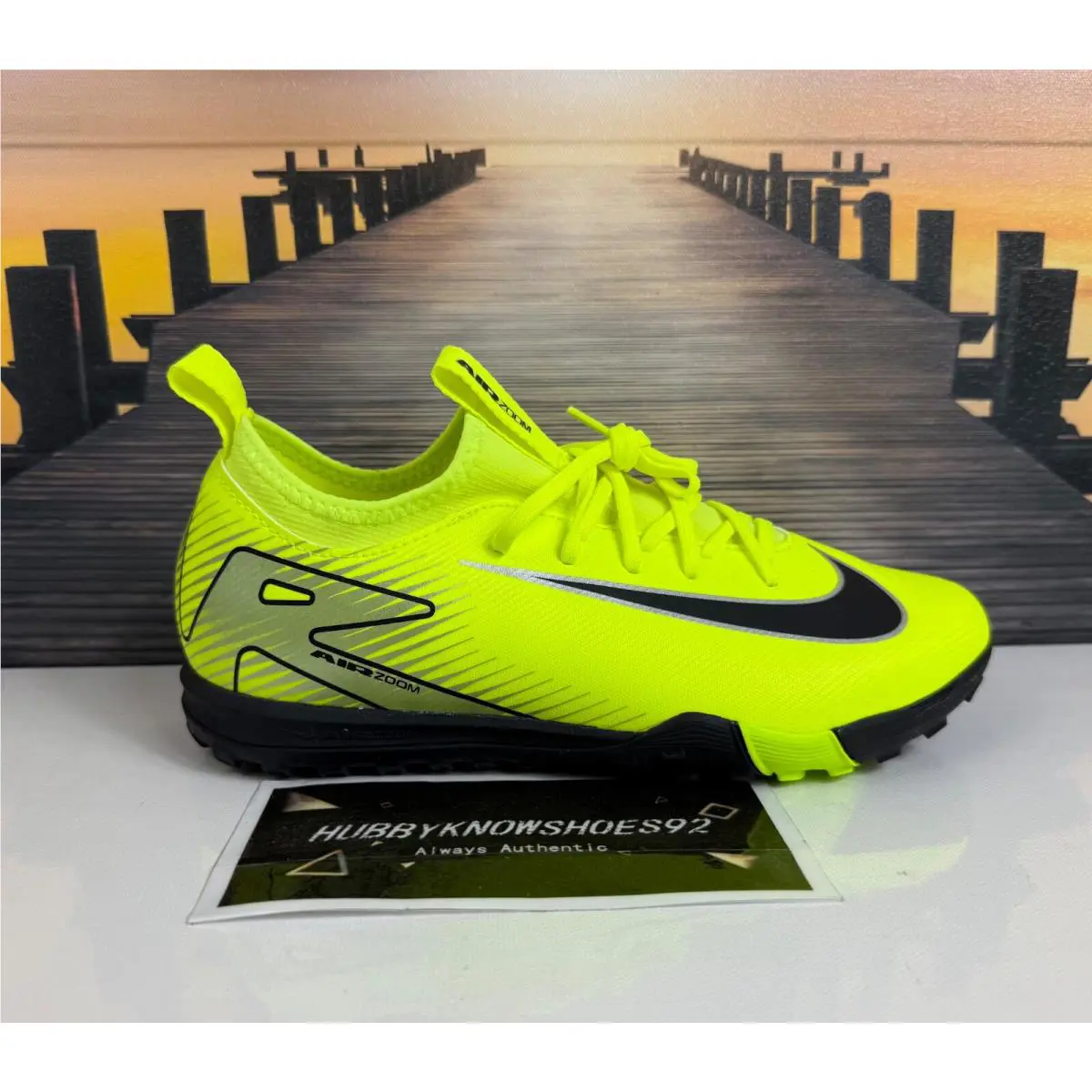 Nike shoes - Nike Jr Zoom Vapor 16 Academy TF - FQ8284-700 - Volt 5