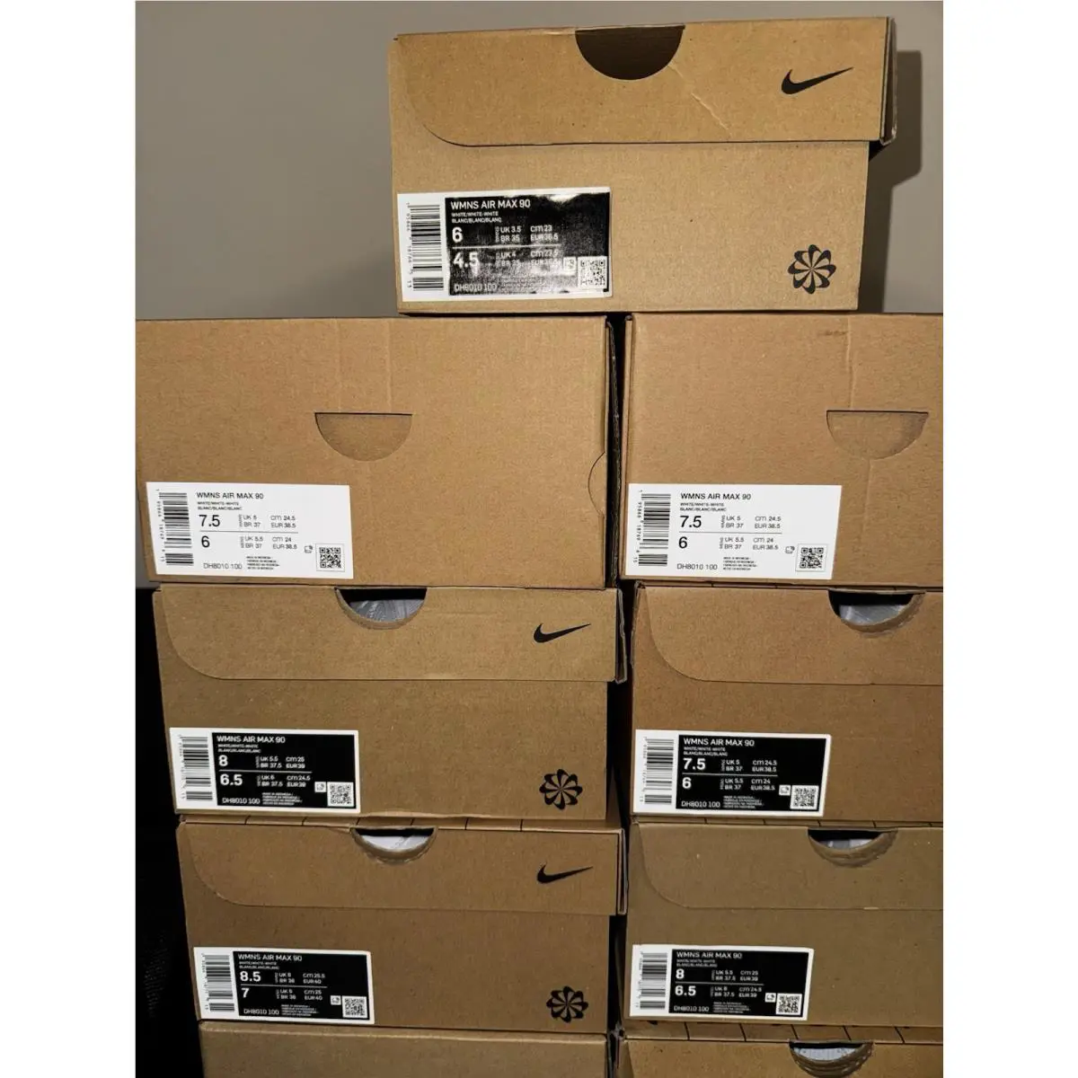 Nike shoes - Nike Air Max 90 - Air Max - DH8010-100 - White 4