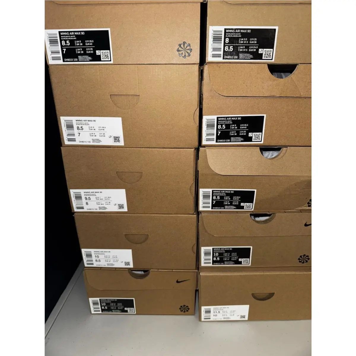 Nike shoes - Nike Air Max 90 - Air Max - DH8010-100 - White 5