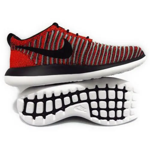 Nike shoes - Nike Roshe - Roshe - Orange Grey Black 0