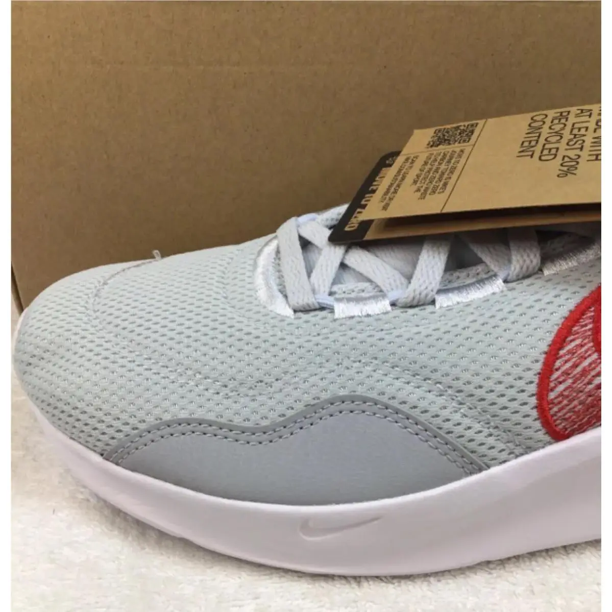 Nike shoes - Nike Legend Essential 3 - Legend Essential - DM1120-010 - Pure Platinum/University Red 15