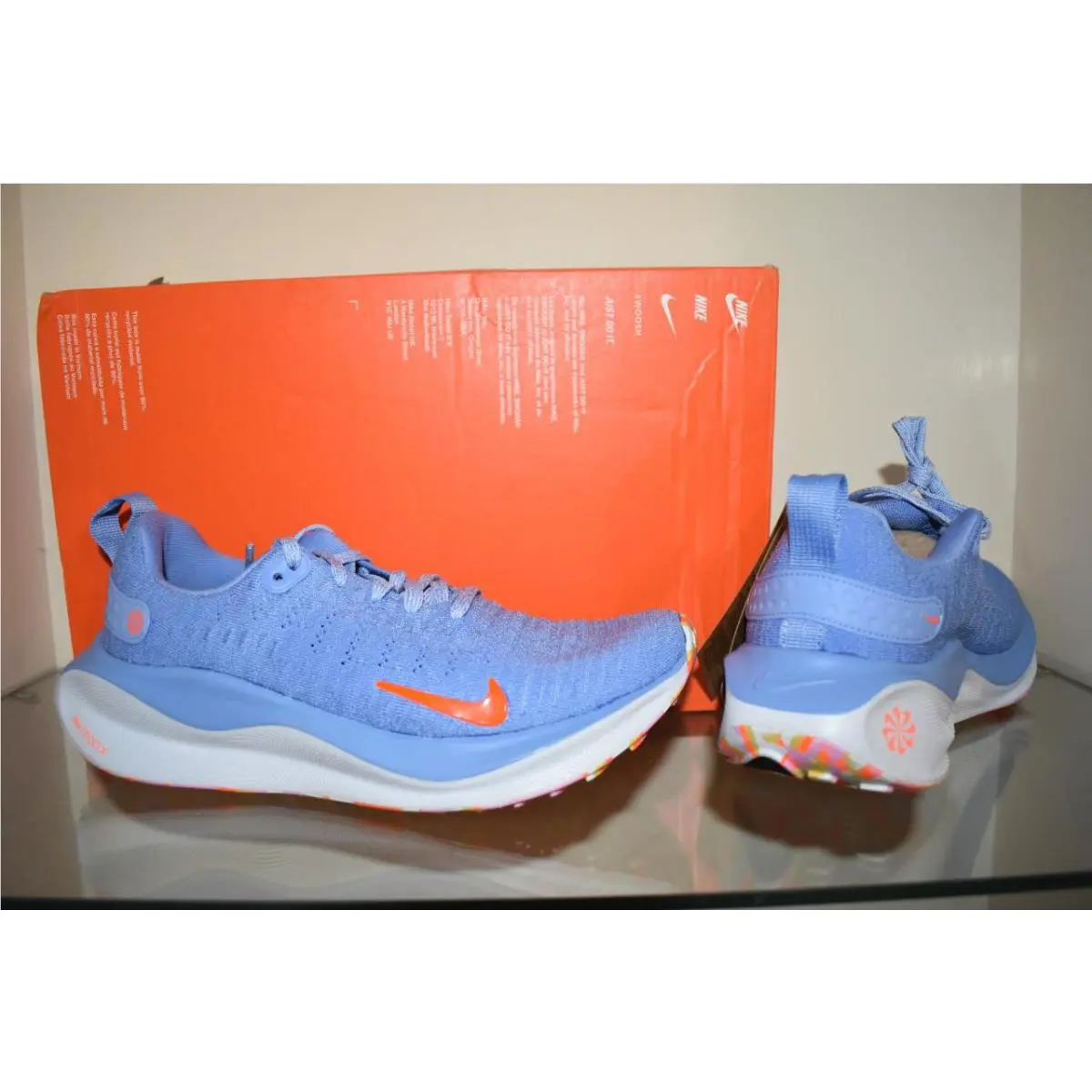Nike shoes - Nike React Infinity Run Flyknit 4 - DR2670 403 - Blue 1