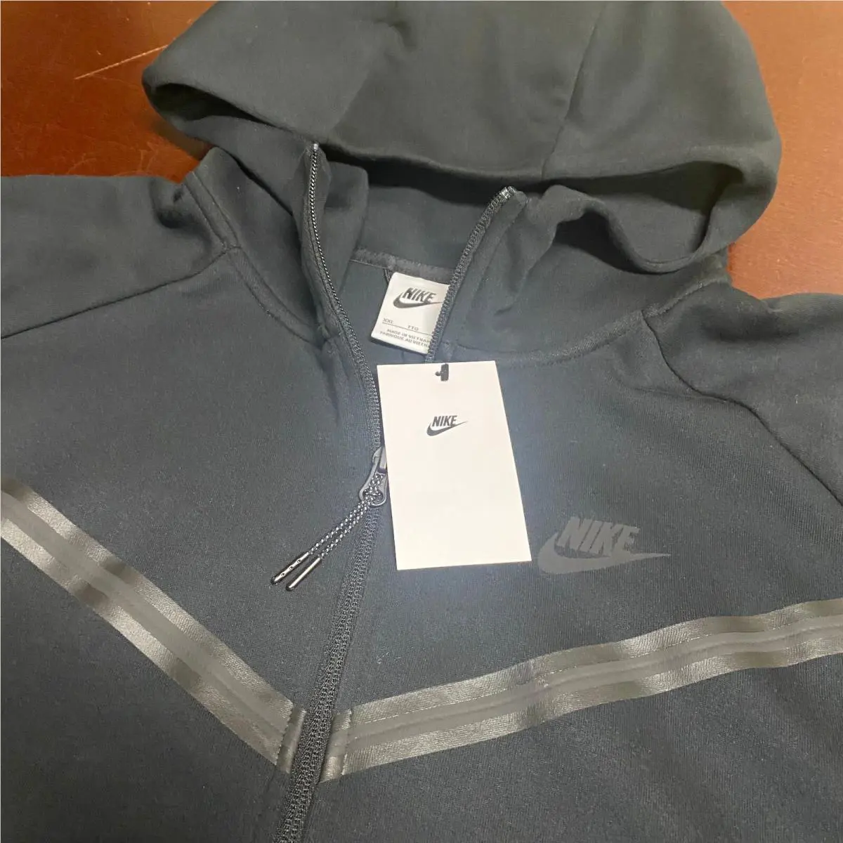 Nike clothing - CW4298063 - CW4298-063 - Gray, Black, s: Black 2
