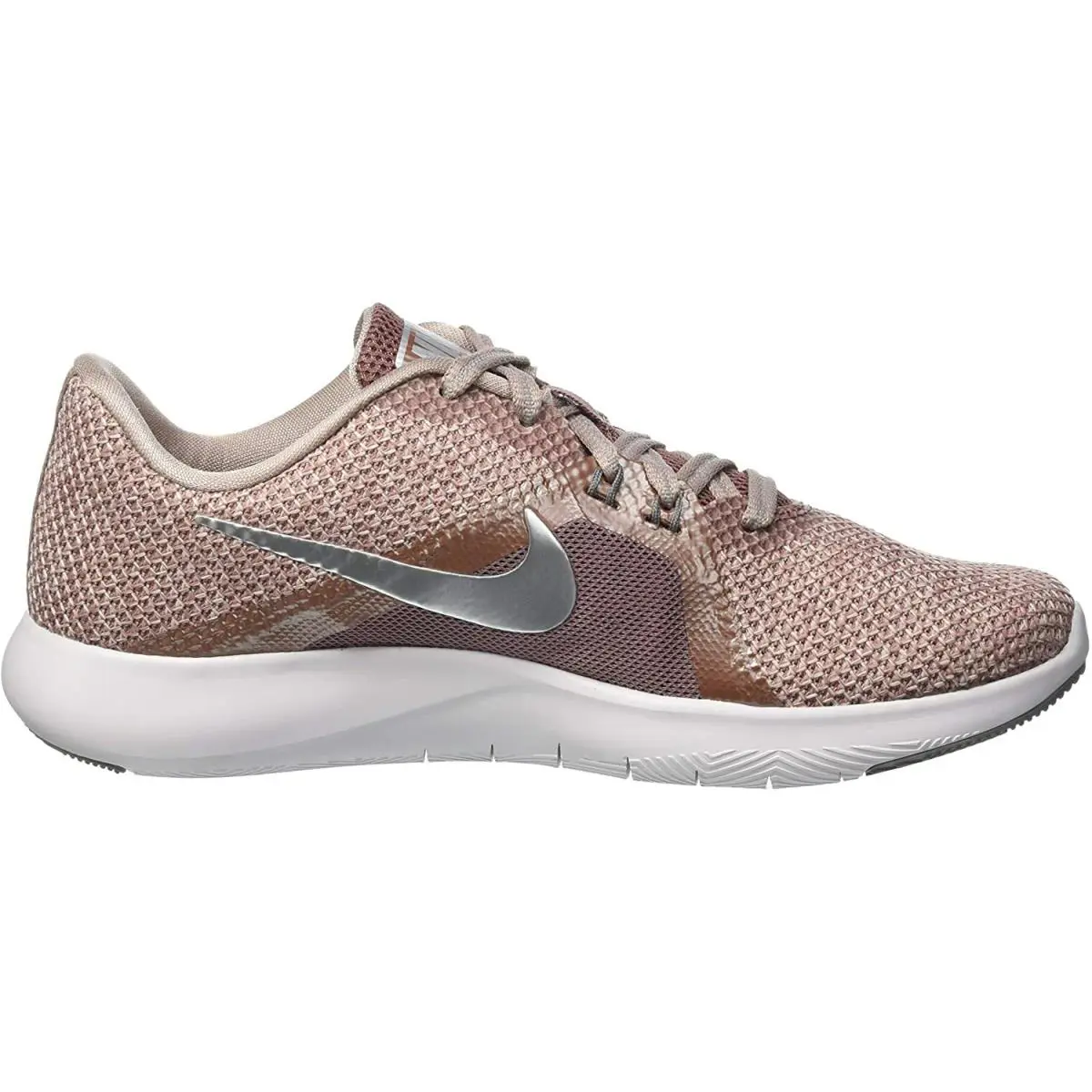 Nike shoes - Nike Flex Trainer 8 Premium - 924340 200 - Smokey Mauve/Diffused Mauve/Metallic Silver/White 1