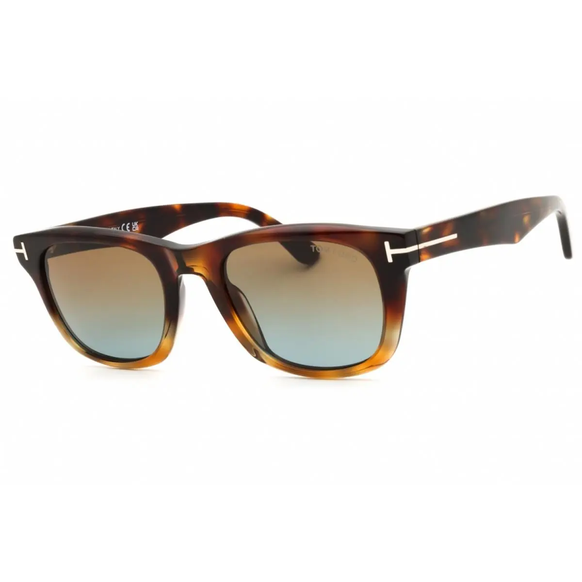 Tom Ford FT1076 56B Havana/smoke Gradient 54-22-145 Sunglasses