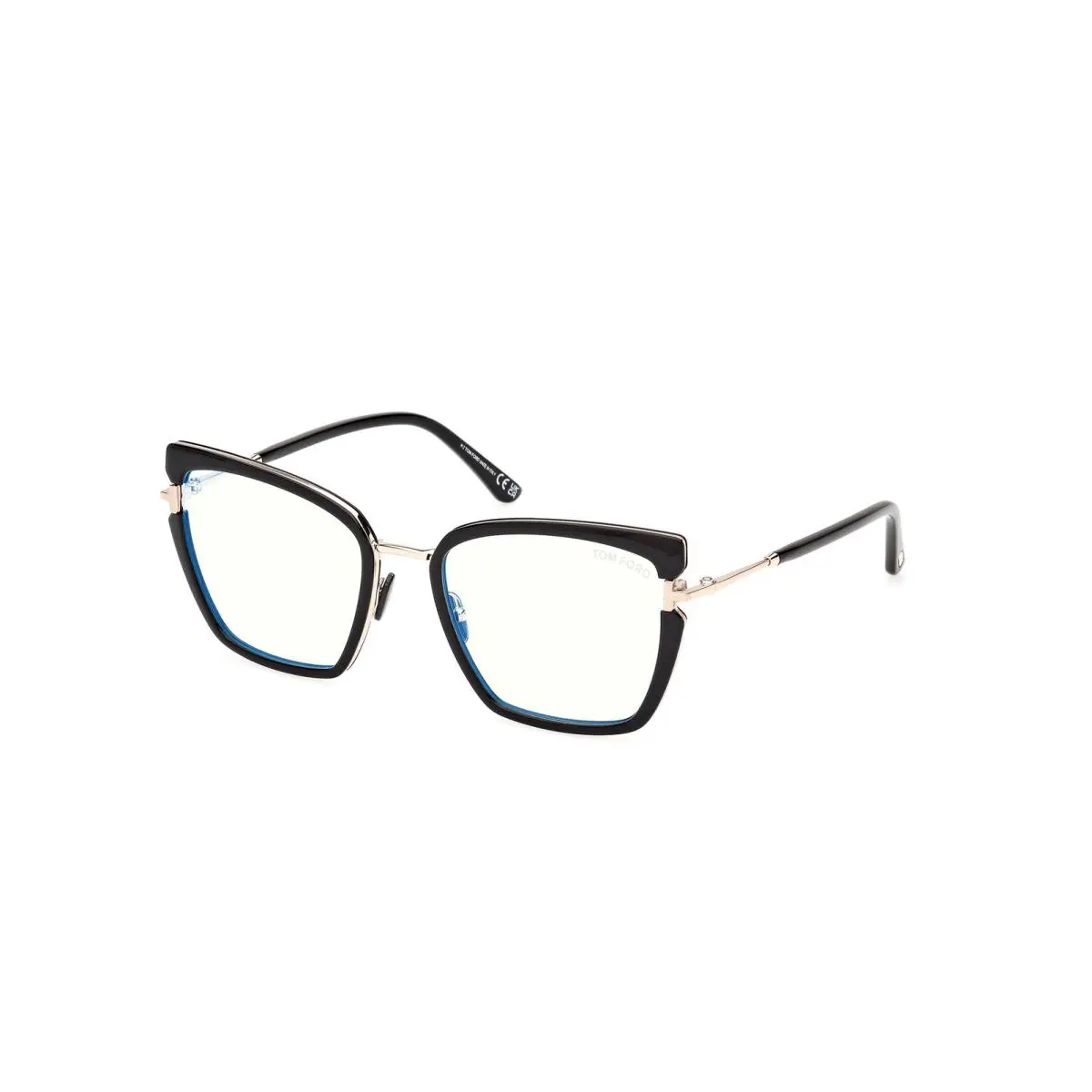 Tom Ford FT5984-B Shiny Black Matte Black 001 Eyeglasses