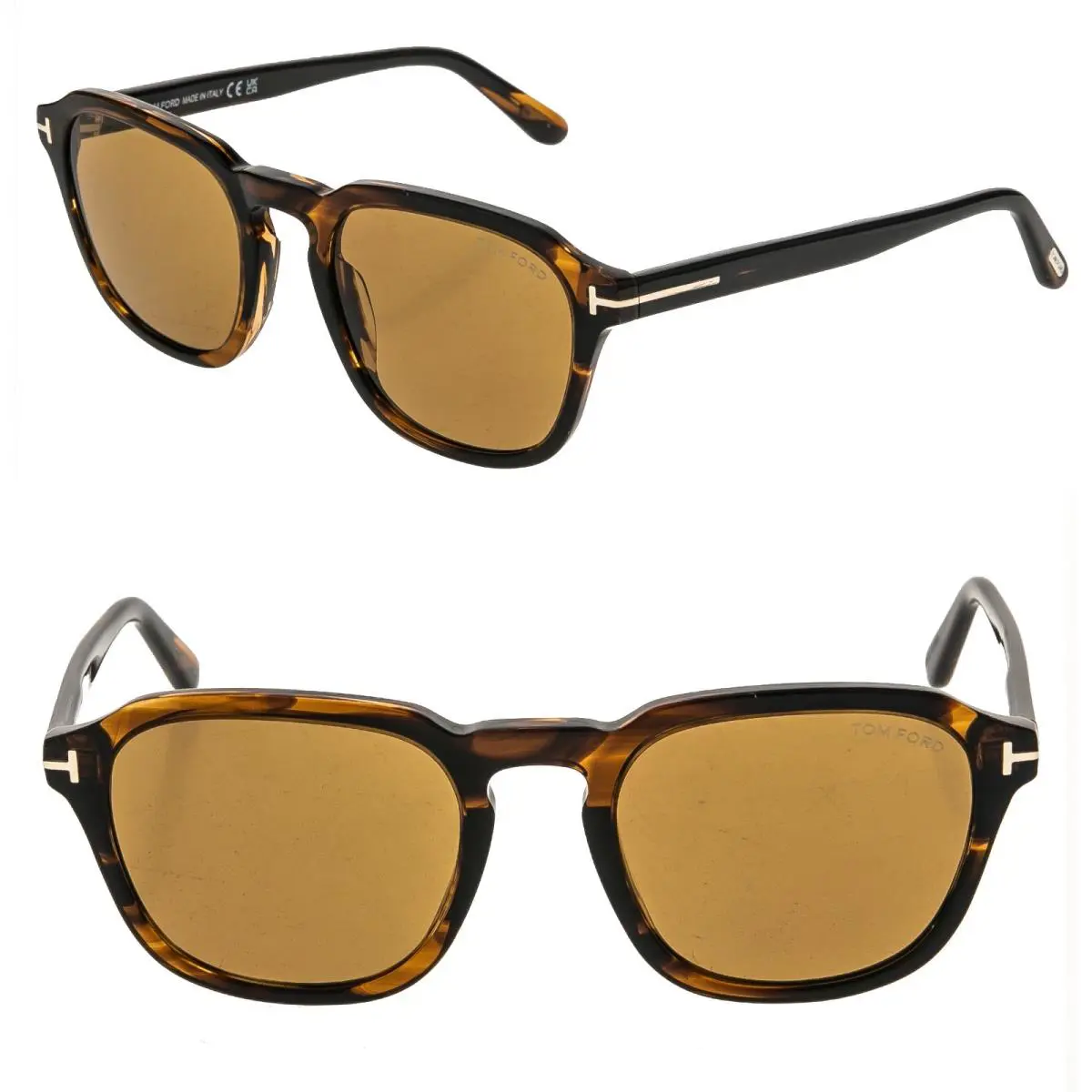 Tom Ford Avery TF931 56S Brown Retro Unisex Sunglasses 931 FT0931