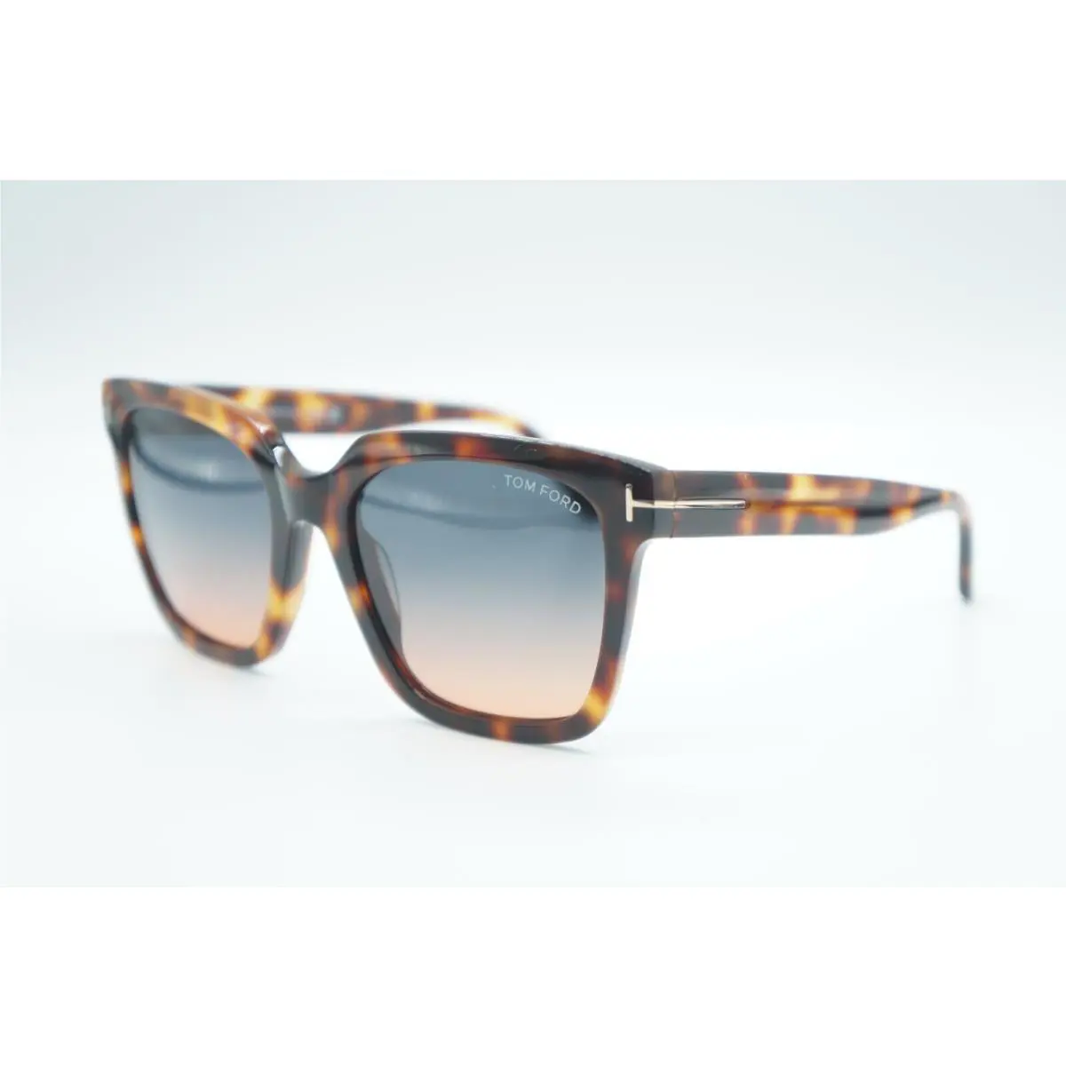 Tom Ford TF 952 53P Havana Blue Gradient Sunglasses Frames 55-19