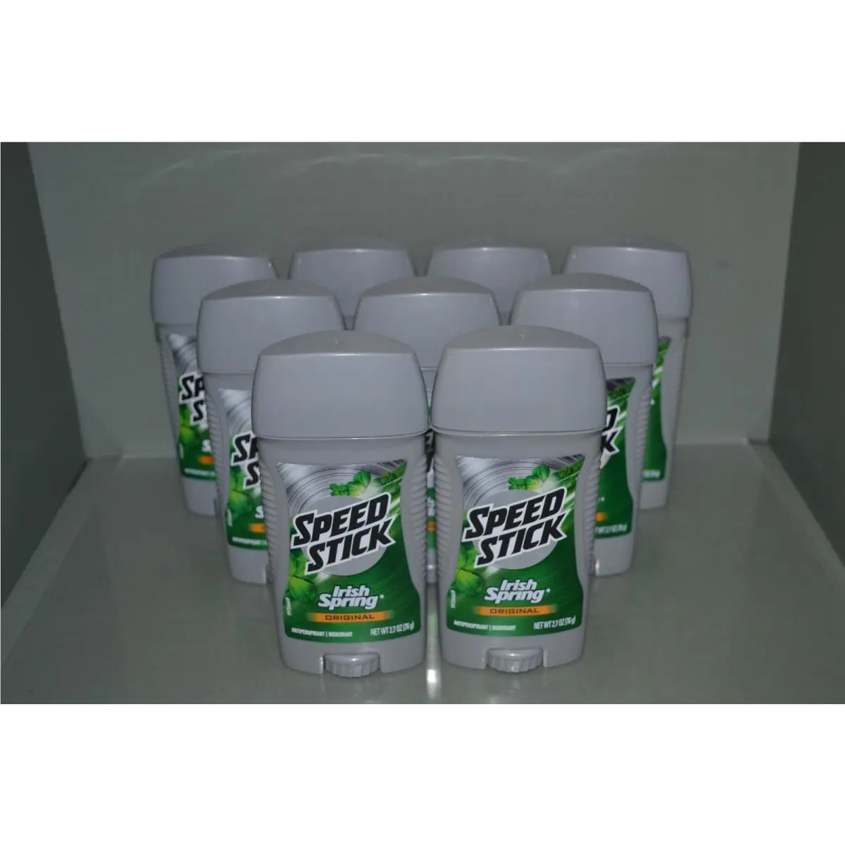 9  Antiperspirant/deodorant Irish Spring 2.7 oz Exp 11/25+ by Speed Stick