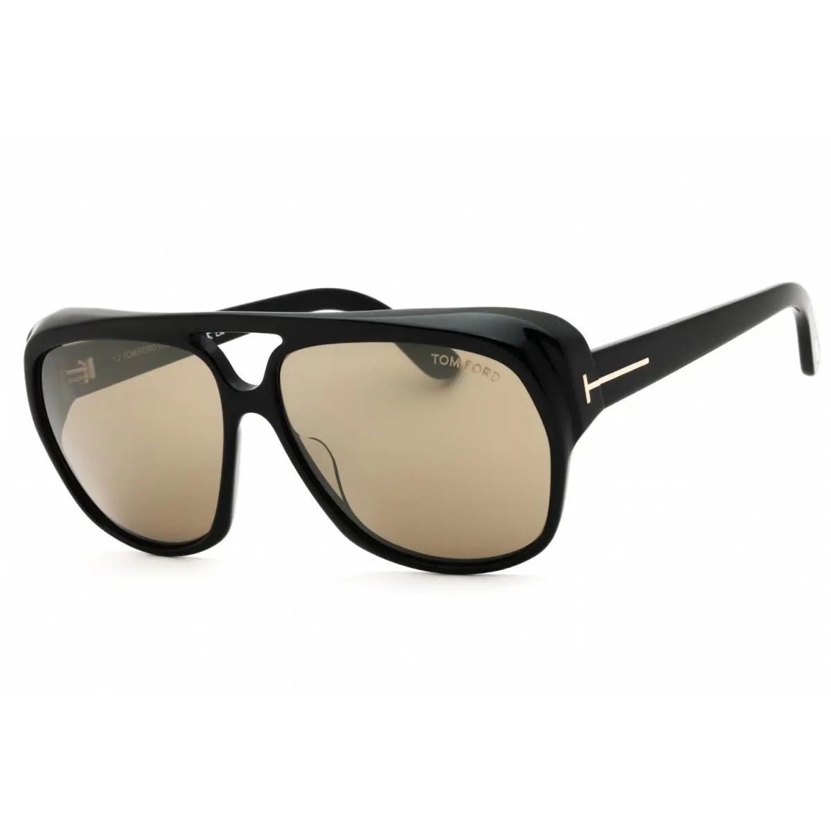 Jayden FT1103 01L Sunglasses Black Frame Roviex Mirror Lenses 61mm by Tom Ford