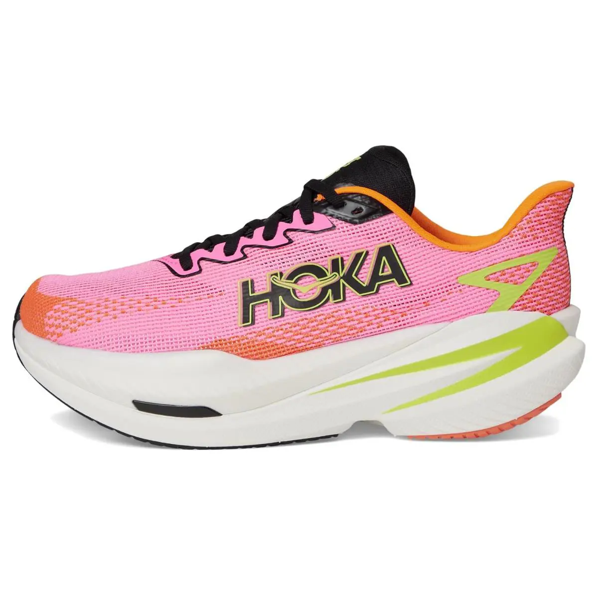 Hoka shoes - Neon Rose/Neon Tangerine 2