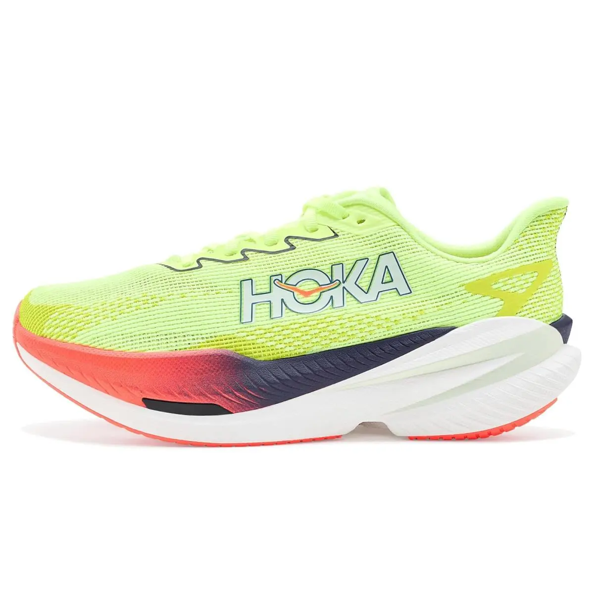 Hoka shoes - Neon Rose/Neon Tangerine 16