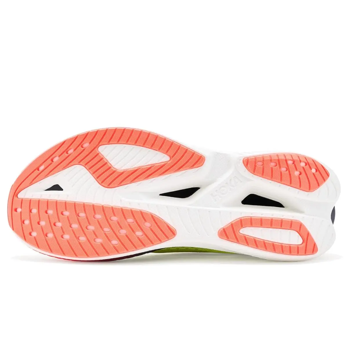 Hoka shoes - Neon Rose/Neon Tangerine 17