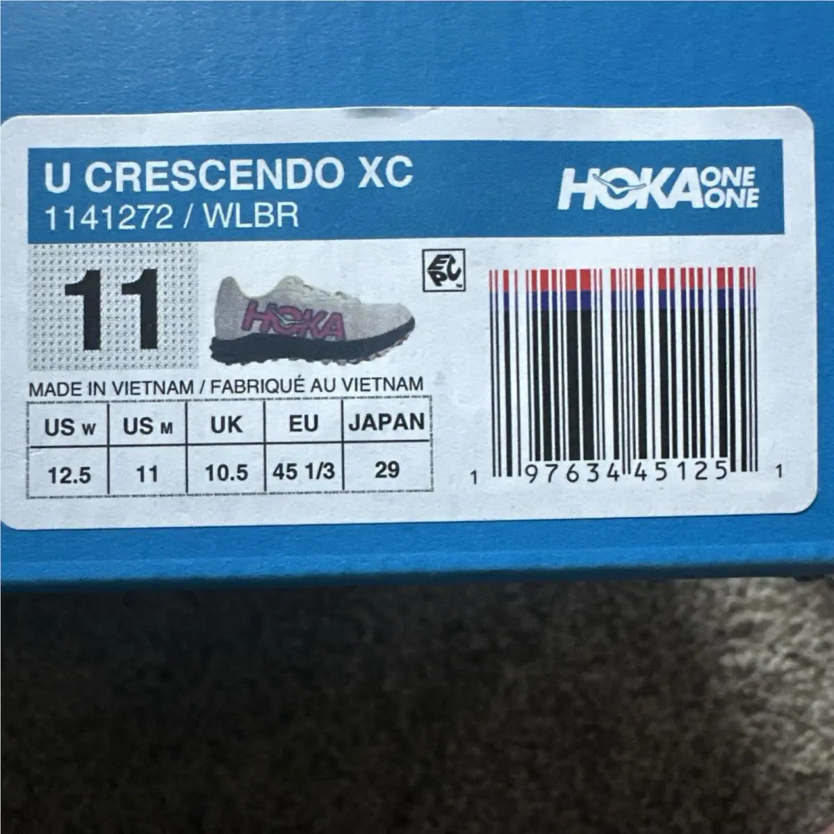 Hoka shoes - Hoka One Crescendo XC Spiked - Multicolor 4