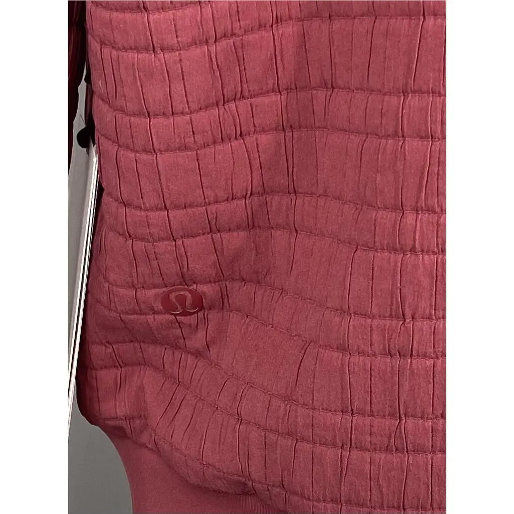 Lululemon clothing - Lululemon Serene Travels Bomber Reversible Jacket - Burgundy 1