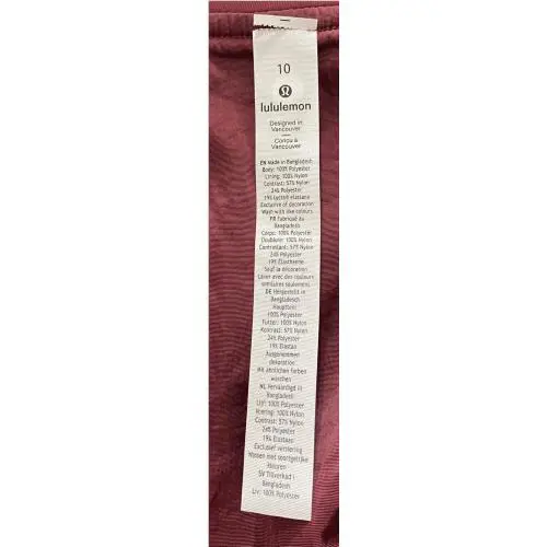 Lululemon clothing - Lululemon Serene Travels Bomber Reversible Jacket - Burgundy 5