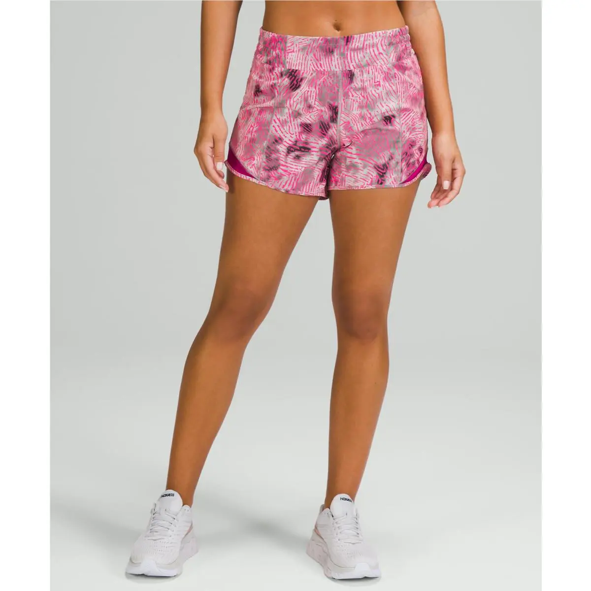 Lululemon clothing - Euphoria Grey Multi After Dusk Reflective Pink Mul 2