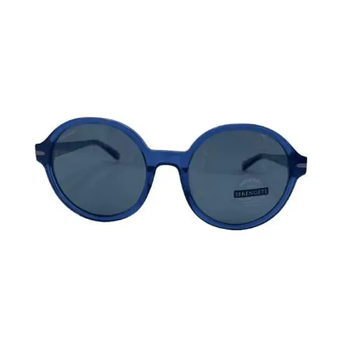 Serengeti Joan SS577003-S Shiny Crystal Fed Blue/mineral Polarized Smoke