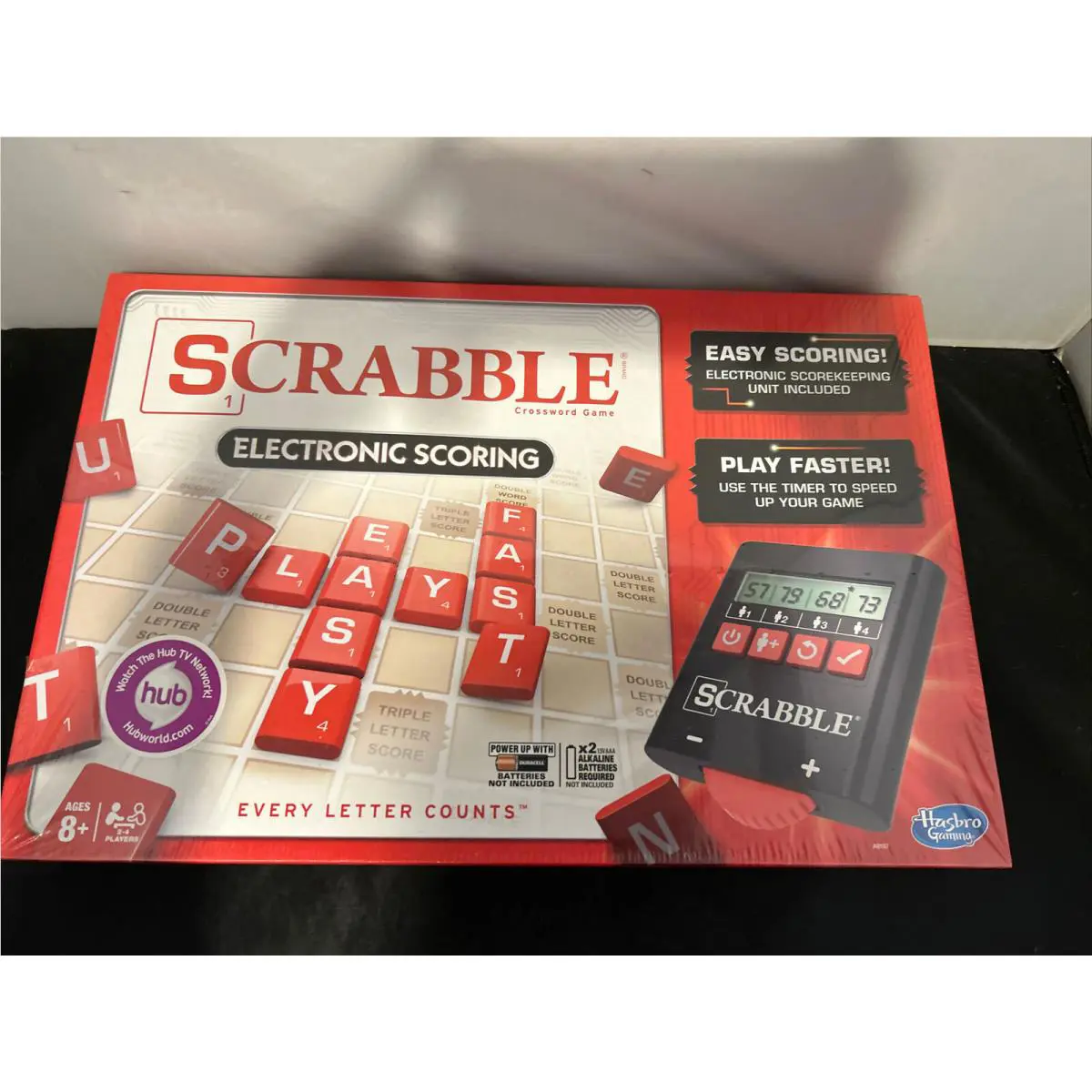 2014 Electronic Scoring Classic Scrabble Game by Scrabble
