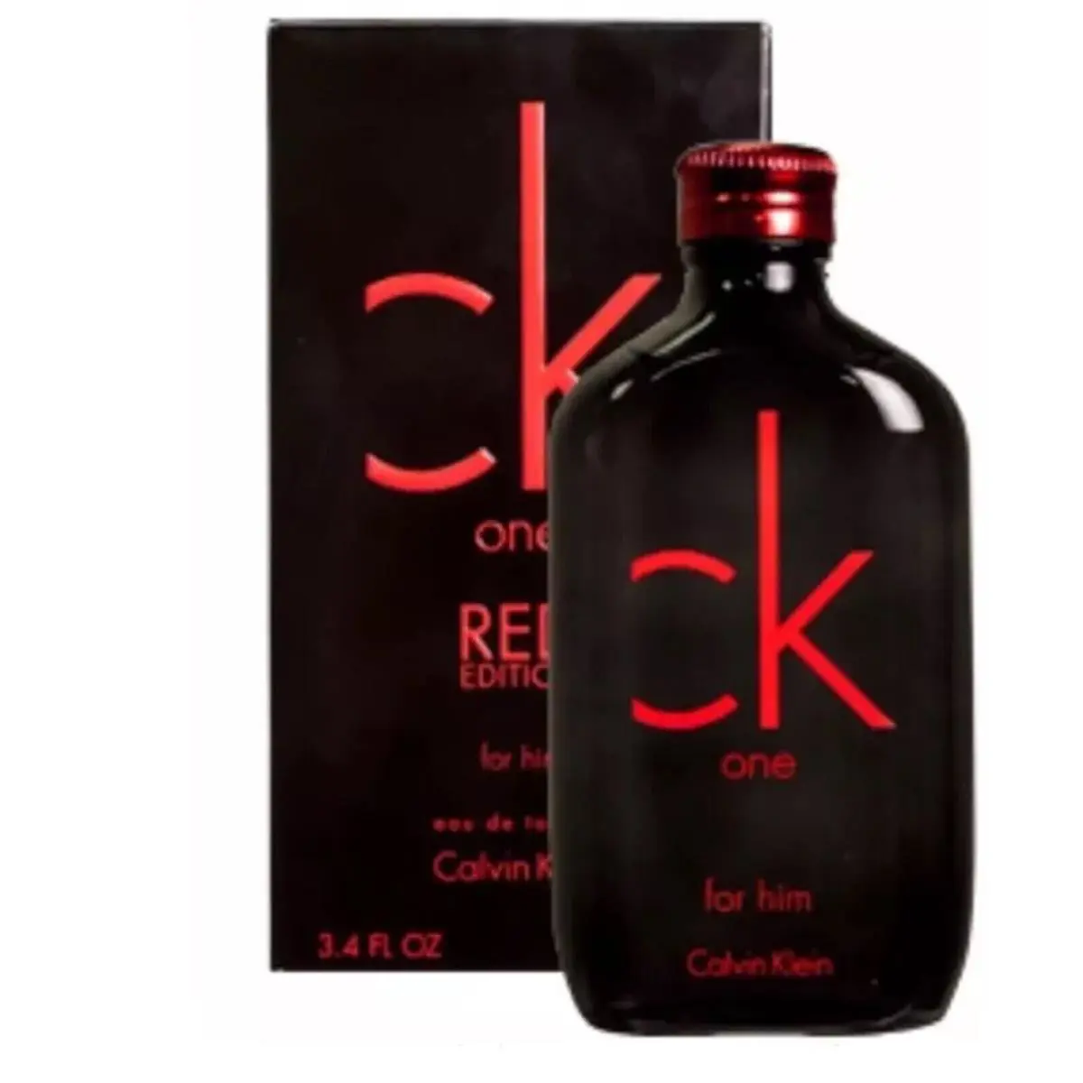 CK One Red Edition For Him 3.4 oz Calvin Klein Eau De Toilette Spray/