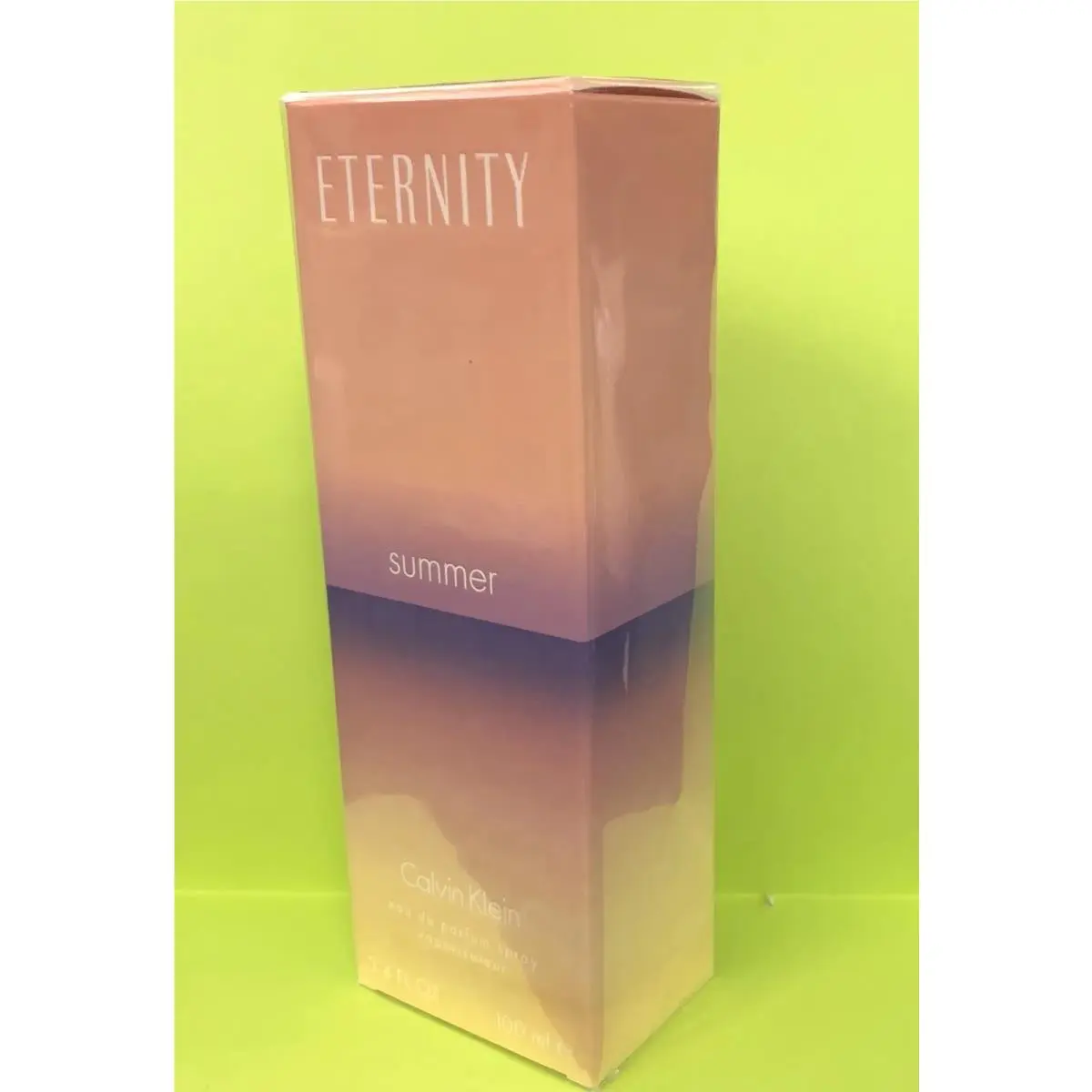 Eternity Summer 2015 Calvin Klein Women 3.4 oz Eau de Parfum Spray