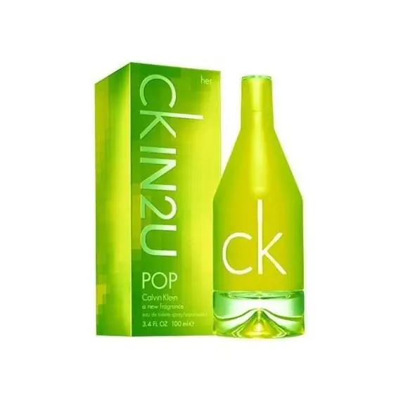 CK In2U Pop by Calvin Klein 3.4oz Edt For Women Box