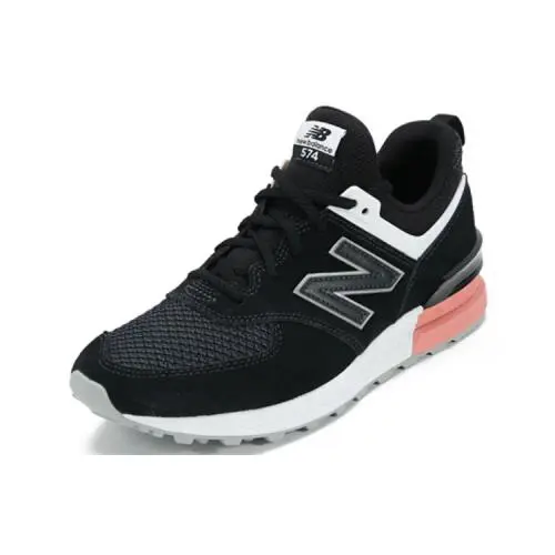 New Balance shoes - M574 - New Balance 574 - Black/Pink 1