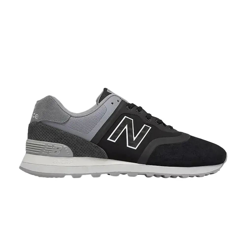 New Balance shoes - M574 - New Balance 574 - Black/Pink 29