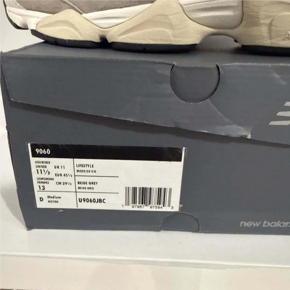 New Balance shoes - New Balance 9060 - U9060JBC - Beige 12