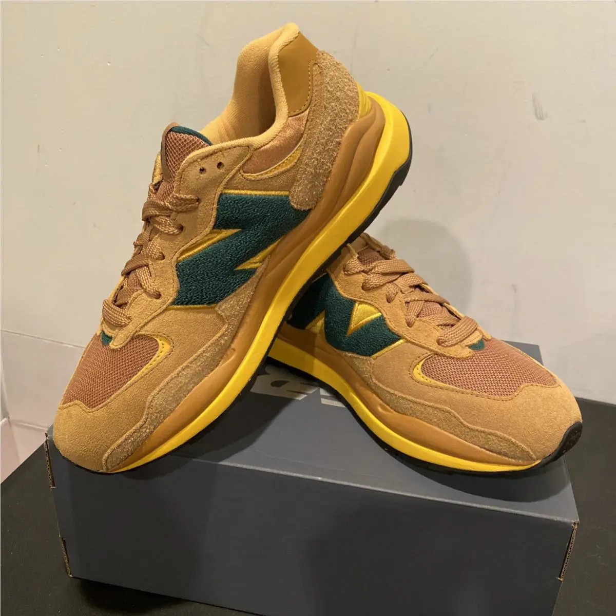 New Balance shoes - New Balance 57/40 - M5740WT1 - Orange, Manufacturer: Rust Oxide/Blue Groove (UPC: 0195481290535) 4