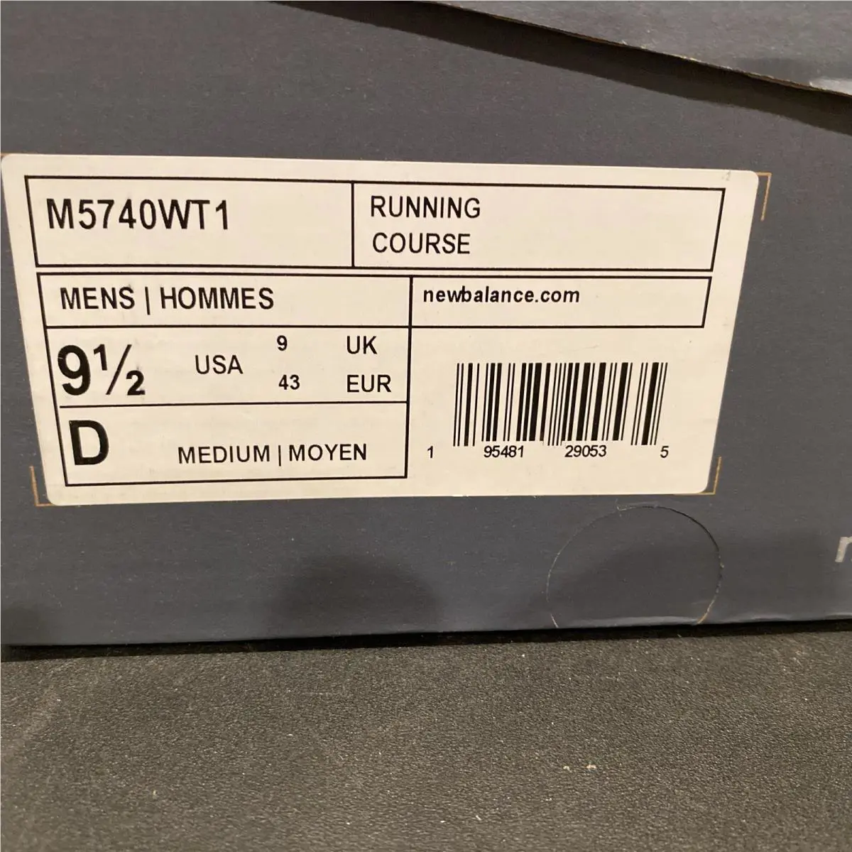 New Balance shoes - New Balance 57/40 - M5740WT1 - Orange, Manufacturer: Rust Oxide/Blue Groove (UPC: 0195481290535) 6