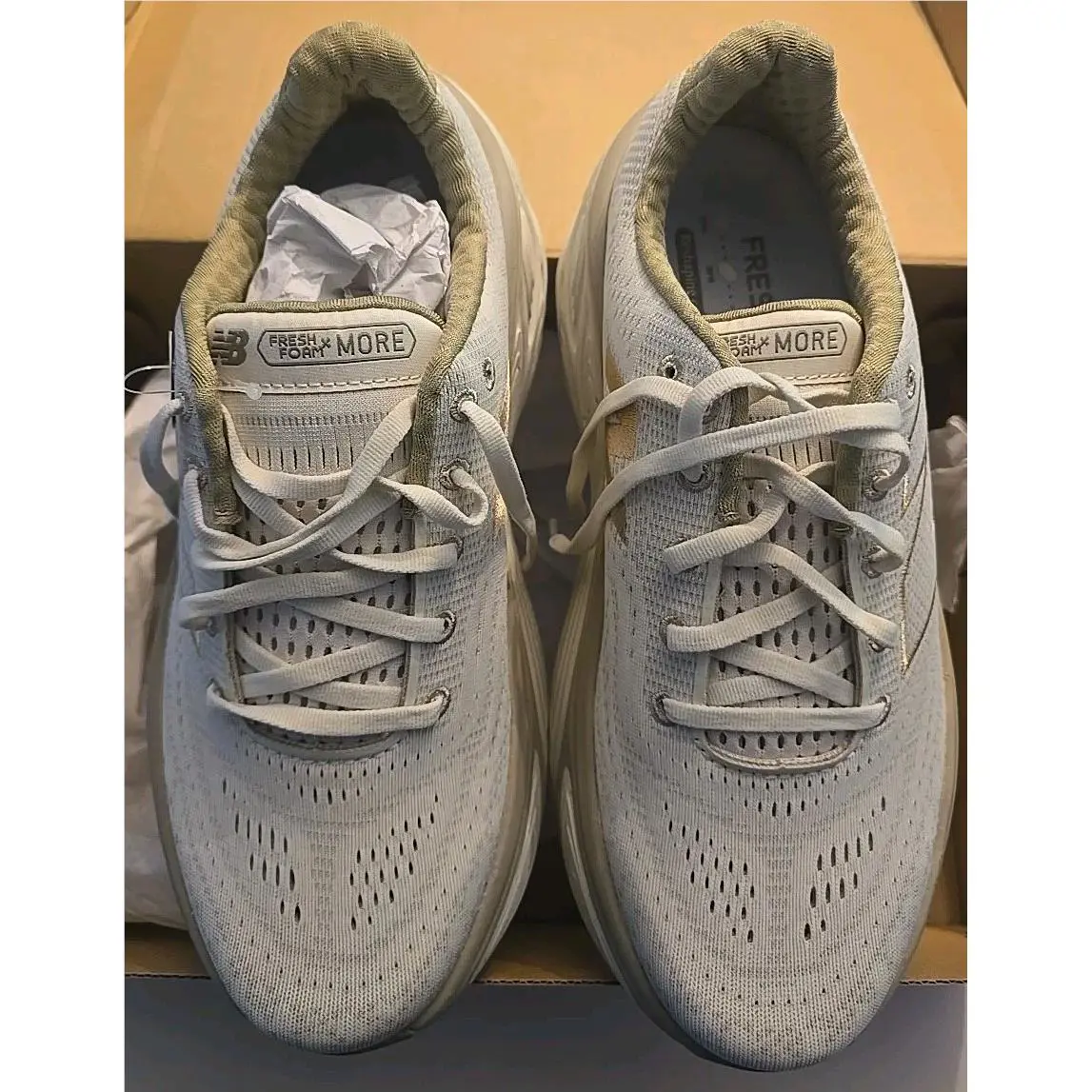 New Balance shoes - Fresh Foam X More V5 D Wide - Wmorhl5d - Beige 0