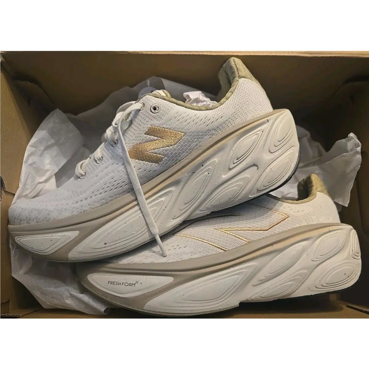 New Balance shoes - Fresh Foam X More V5 D Wide - Wmorhl5d - Beige 1