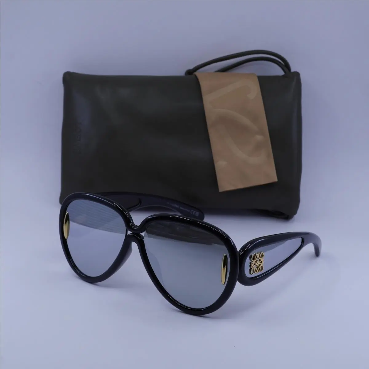 Loewe LW40132I 01C Smoke Mirror/smoke Mirror 65-14-145 Sunglasses